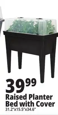 Ocean State Job Lot Raised Planter Bed with Cover offer