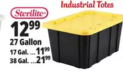 Ocean State Job Lot Sterilite Industrial Strong Box Tote 27 Gal offer