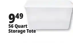 Ocean State Job Lot 56 Quart Storage Tote offer