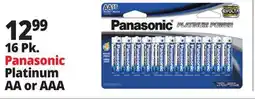 Ocean State Job Lot 16 Pk. Panasonic Platinum AA or AAA offer