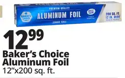 Ocean State Job Lot Baker's Choice Premium Quality Aluminum Foil Jumbo Roll 200' offer