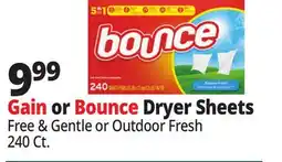 Ocean State Job Lot Bounce Free & Gentle Dryer Sheets 240 Count offer