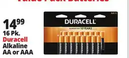 Ocean State Job Lot Duracell Alkaline AA Batteries 16-Pack offer