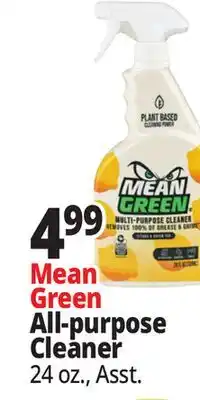 Ocean State Job Lot Mean Green All-purpose Cleaner offer