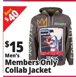 Ocean State Job Lot Men's Members Only Collab Jacket offer