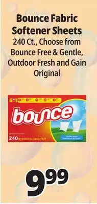 Ocean State Job Lot Bounce Fabric Softener Sheets offer