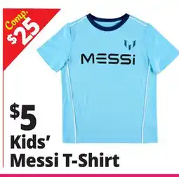 Ocean State Job Lot Kids' Messi T-Shirt offer