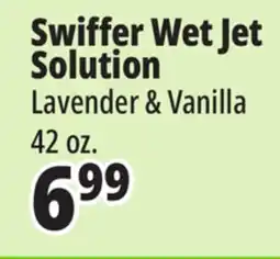 Ocean State Job Lot Swiffer Wet Jet Solution offer