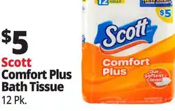 Ocean State Job Lot Scott Comfort Plush Bathroom Tissue 12 Count offer