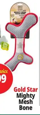 Ocean State Job Lot Gold Star Mighty Mesh Bone offer