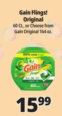 Ocean State Job Lot Gain Flings! Original offer