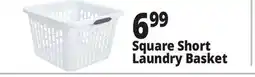 Ocean State Job Lot Square Short Laundry Basket offer