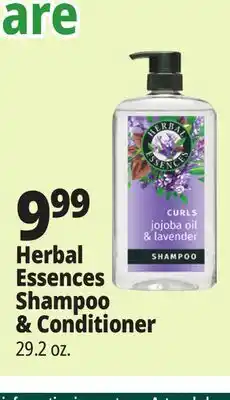 Ocean State Job Lot Herbal Essences Shampoo & Conditioner offer