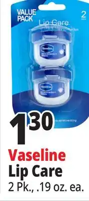 Ocean State Job Lot Vaseline Lip Care offer