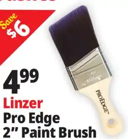 Ocean State Job Lot Linzer Pro Edge Professional 2 Angle Paintbrush offer