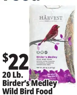 Ocean State Job Lot Harvest Birder's Medley Wild Bird Food 20 lbs offer