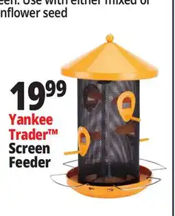 Ocean State Job Lot Yankee Trader Mesh Hopper Bird Feeder offer