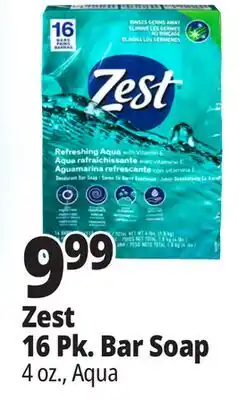 Ocean State Job Lot Zest 16 Pk. Bar Soap offer