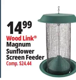 Ocean State Job Lot WoodLink Magnum Black Oil Sunflower Bird Feeder offer