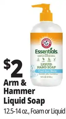 Ocean State Job Lot Arm & Hammer Liquid Soap offer