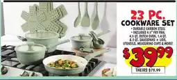 Ollie's 23 PC. COOKWARE SET offer