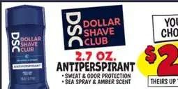 Ollie's 2.7 OZ. ANTIPERSPIRANT offer