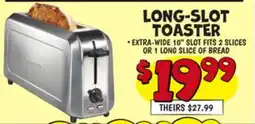 Ollie's LONG-SLOT TOASTER offer