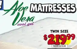 Ollie's MATTRESSES TWIN SIZE offer