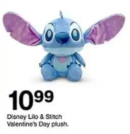 Target Disney Lilo & Stitch Valentine's Day plush offer