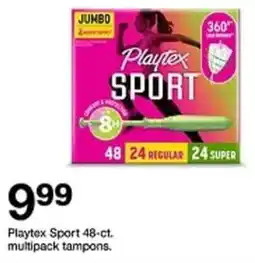 Target Playtex Sport multipack tampons offer