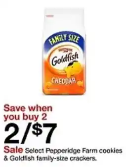 Target Pepperidge Farm cookies offer