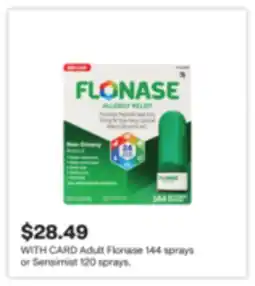 CVS Adult Flonase 144 sprays or Sensimist 120 sprays offer