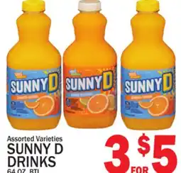 C Town SUNNY D DRINKS 64 OZ. BTL offer