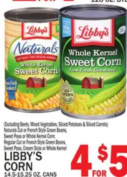 C Town LIBBY'S CORN offer