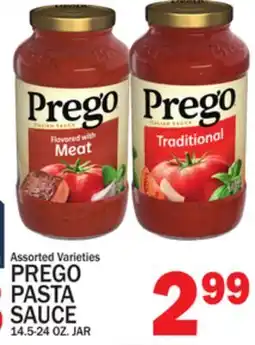 C Town PREGO PASTA SAUCE offer