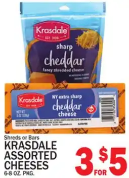 C Town KRASDALE ASSORTED CHEESES offer