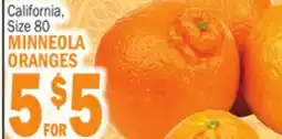 C Town MINNEOLA ORANGES offer