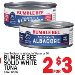 C Town BUMBLE BEE SOLID WHITE TUNA offer