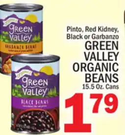 C Town GREEN VALLEY ORGANIC BEANS offer
