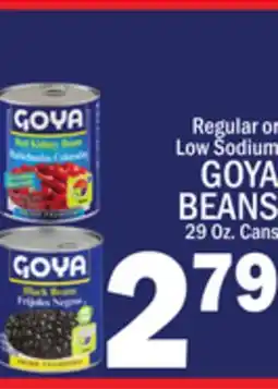 C Town GOYA BEANS offer