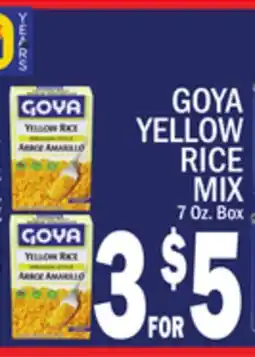 C Town GOYA YELLOW RICE MIX offer