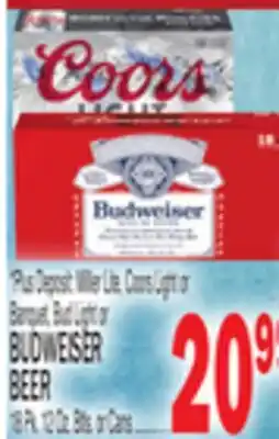 C Town BUDWEISER BEER offer