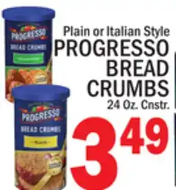 C Town PROGRESSO BREAD CRUMBS offer