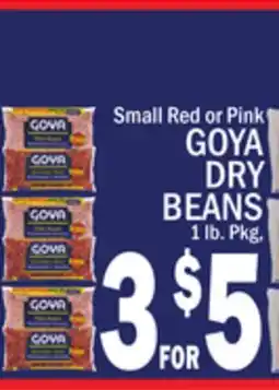 C Town GOYA DRY BEANS offer