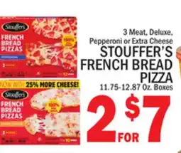 C Town STOUFFER'S FRENCH BREAD PIZZA offer