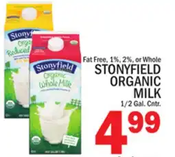 C Town STONYFIELD ORGANIC MILK offer