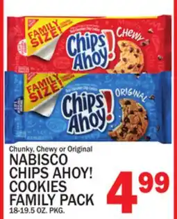 C Town NABISCO CHIPS AHOY! COOKIES FAMILY PACK offer