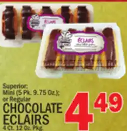 C Town CHOCOLATE ECLAIRS offer