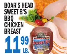 C Town BOAR'S HEAD SWEET B'S BBQ CHICKEN BREAST offer