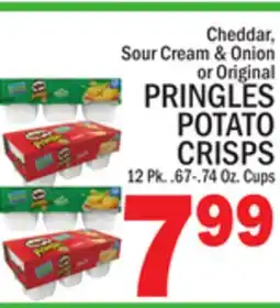 C Town PRINGLES POTATO CRISPS offer